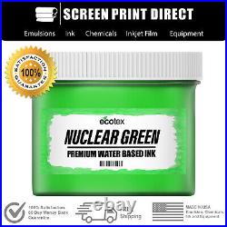 Ecotex Fluorescent Nuclear Green Water Based Ready to Use Discharge Ink- 5 GAL