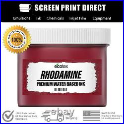 Ecotex Rhodamine Red Water Based Ready to Use Discharge Ink- 5 GALLON