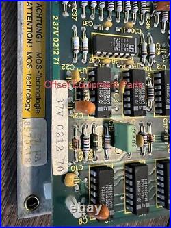 Electrical Board for a Man Roland 900 700 or 300 part # A37V021270