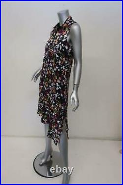 Equipment Dress Tira Floral Print Silk Size Extra Small Sleeveless Shirtdress