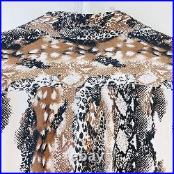 Equipment Femme Size S P 6 8 10 Silk Shirt Blouse Snake Skin Print French Design