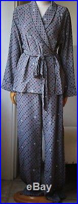 Equipment Odette Printed Washed-silk Pyjama Set Large