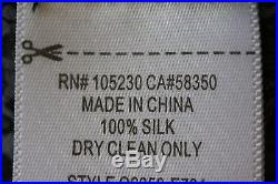 Equipment X Kate Moss Jessa Printed Washed Silk Maxi Dress Xsmall