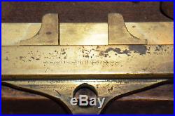 Fine 1800's Bookbinding Sewing Frame & Gilding Leather Work With 36 Hand Tools