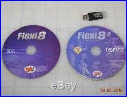 FlexiSIGN Print Cut 8.6v1 with Training & Dongle Flexi Sign Windows Rip Software