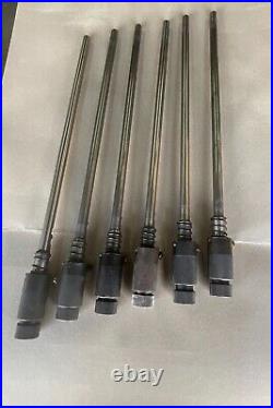 Flexo press print cylinder shafts / 16 Rotopress / exellent condition /