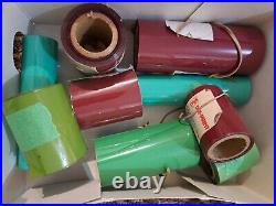 Foil paper for hot stamp machine (various colors and sizes)