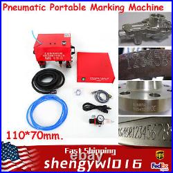 For VIN Code Numbers Marking Pneumatic Metal/ Dot Peen Mark Engraving Machine