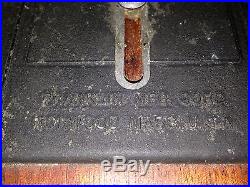 Franklin Signet Embosser Hot Foil Stamping Machine WithSome Number Stamps/Dies