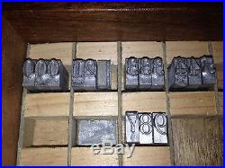 Franklin Signet Embosser Hot Foil Stamping Machine WithSome Number Stamps/Dies