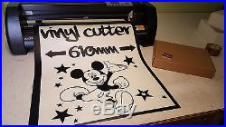 Fully Loaded Vinyl Cutter & Computer for Wall art Signs Stickers Van signs