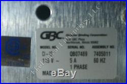 GBC CI-12 Electric Coil Inserter Cut & Crimp Binding Machine Excellent Cond