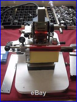 GOLDMARK Industries HOT Foil STAMPER Embossing Stamping Press Machine withDies