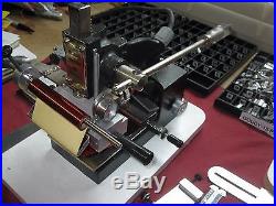 GOLDMARK Industries HOT Foil STAMPER Embossing Stamping Press Machine withDies