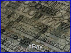 Garamond Bold 30 pt Letterpress Type Vintage Metal Lead Sorts Font Print