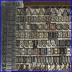 Goudy Oldstyle 12 pt ATF 178 Letterpress Type Vintage Printer's Lead Metal