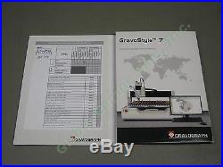 Gravograph GravoStyle 7 Full Graphic Level Engraving Machine Software With Dongle+