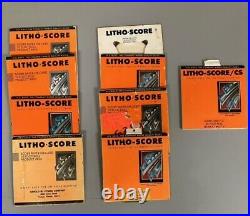 H. S. Boyd Litho Perf, Micro Perf, Litho Score, Litho Snap (Lot of 23)