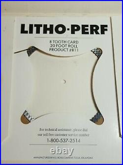 H. S. Boyd Litho-Perf Micro-Perf Litho-Score Perfo Strip Perfect Perf LOT OF 22
