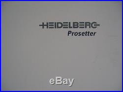 HEIDELBERG PROSETTER (Type 2165)