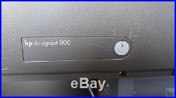 HP Designjet 800 Model C7780B 42'' Large Format Printer Plotter