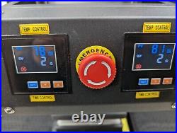 Heat Press Machine LCB1015-5 USED SEE PICTURES & DESCRIPTION