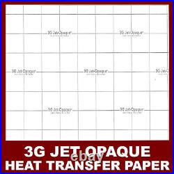 Heat Transfer Paper Inkjet Dark 3G JET OPAQUE 11 x 17-100 Sheets