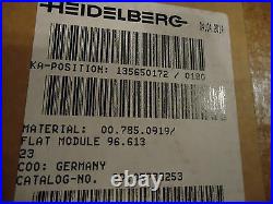 Heidelberg, Circuit Board, Flat Module 96.613, Part#00.785.0919, Used