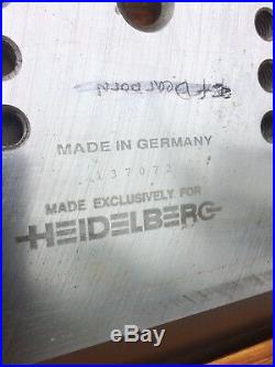 Heidelberg Paper/printing Cutting Blades Used