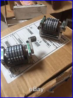 Heidelberg gto Numbering Boxes Forward Backward Straight And Curved 6,10 numbers