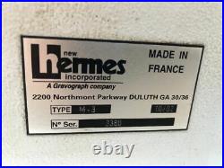 Hermes Type M-3 Pantograph Engraver Engraving Machine 115v