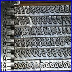 Highspot 18 pt Letterpress Type Vintage Metal Lead Printing Sorts Font