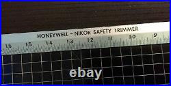 Honeywell Niko Safety Trimmer 24 Rotary photo & paper cutter Rolling wheel+free