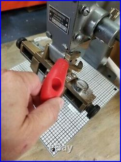 Hot Foil Stamping Machine KWIKPRINT 25 Lightly Used Typeholder 1x 5.75 GREAT