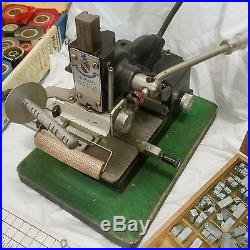 Howard Imprinting Machine with Extras
