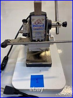 Howard Machine (Model 150 Personalizer) Hot Foil Stamping Machine