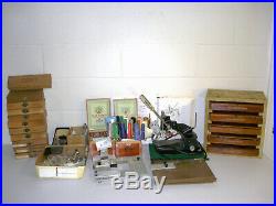Howard  Model J150 Hot Foil Stamping Machine / 17 Boxes Stamps / 60 Rolls Foil