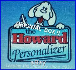 Howard Personalizer Artistic Image Stamp Machine Crafts Stamps Graphic Arts