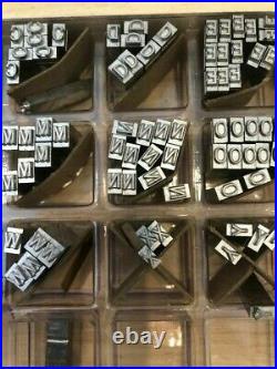 Howard Personalizer Imprinting Letters Block Style Full Set 18pt. Font