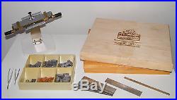 Howard Personalizer Imprinting Machine / Hot Foil Stamping. Includes Typesets +