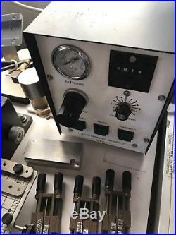 Howard Personalizer Imprinting air/ manual Stamping Machine used