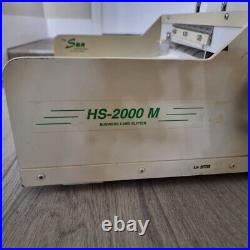 Hs-2000 M Business Card Slitter