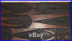 Huge Set 2-5 Line Ornamental Pointers Exten. Dashes Letterpress Wood Type 118 pc