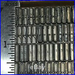 Huxley Vertical 36 pt ATF 598 Letterpress Type Vintage Metal Lead Sorts Font