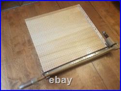 Ingento 18 Paper Cutter, Solid Wood, Very Sharp, see pics