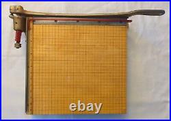 Ingento No. 5 Vintage 15.5 Wood & Cast Iron Paper Cutter