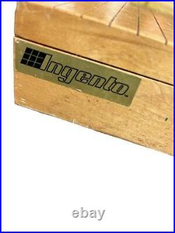 Ingento Paper Cutter #1152 19x19 Wood WithCast Iron Blade