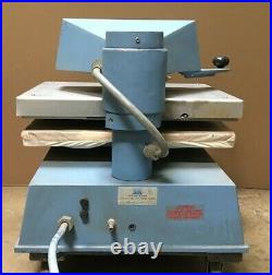 Insta Heat Seal Machine Model 720 T-Shirt Press 16X20 Platen 240 VAC