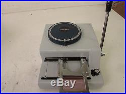 JDM Auto Lights 70 Character Pvc Card Embosser Stamping Machine DMS-70C