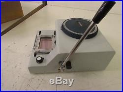 JDM Auto Lights 70 Character Pvc Card Embosser Stamping Machine DMS-70C